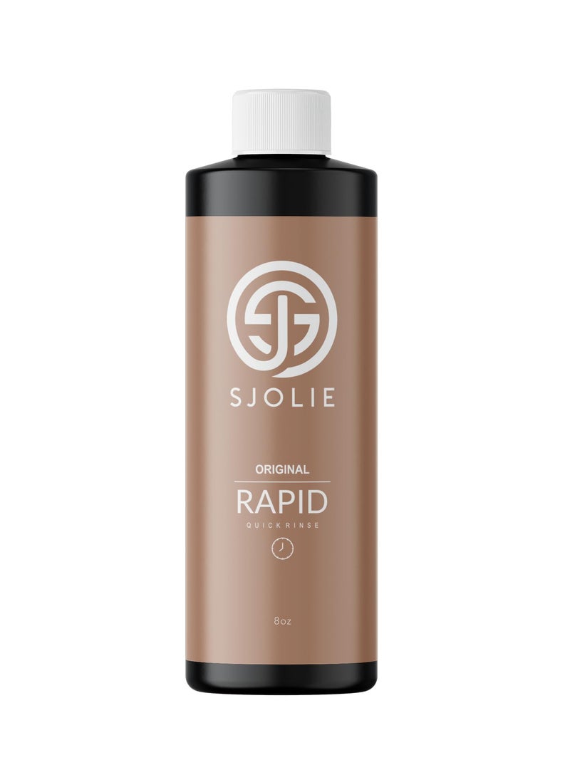 SJOLIE SUNLESS SJOLIE Rapid Spray Tan Solution - Ultra One Hour Express Tan - Olive Base | Sunless Tanner for a Fast Drying, Vegan-Friendly, Radiant Glow (8oz) - Image 1